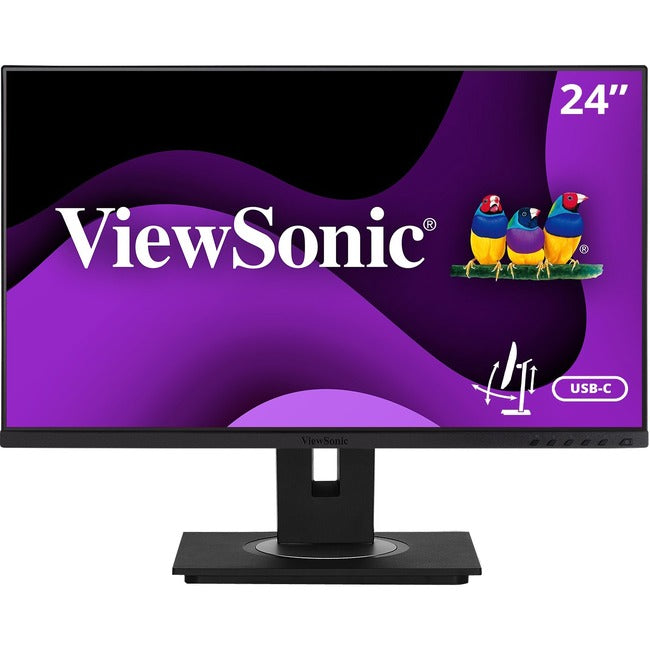 Viewsonic VG2455 24" Full HD WLED LCD Monitor - 16:9 - Black