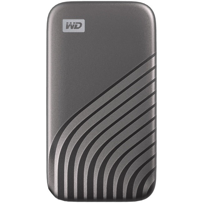 WD My Passport WDBAGF0010BGY-WESN 1 TB Portable Solid State Drive - External - Space Gray