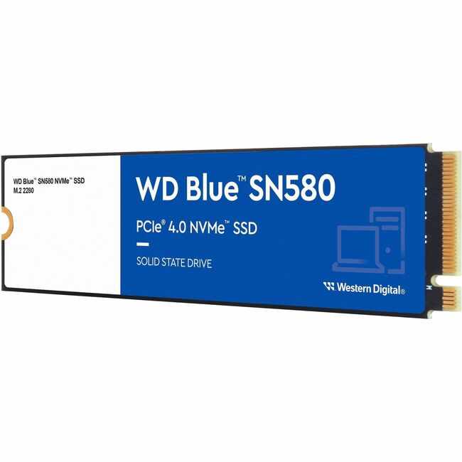 WD Blue SN580 250 GB Solid State Drive - M.2 2280 Internal - PCI Express NVMe (PCI Express NVMe 4.0 x4)