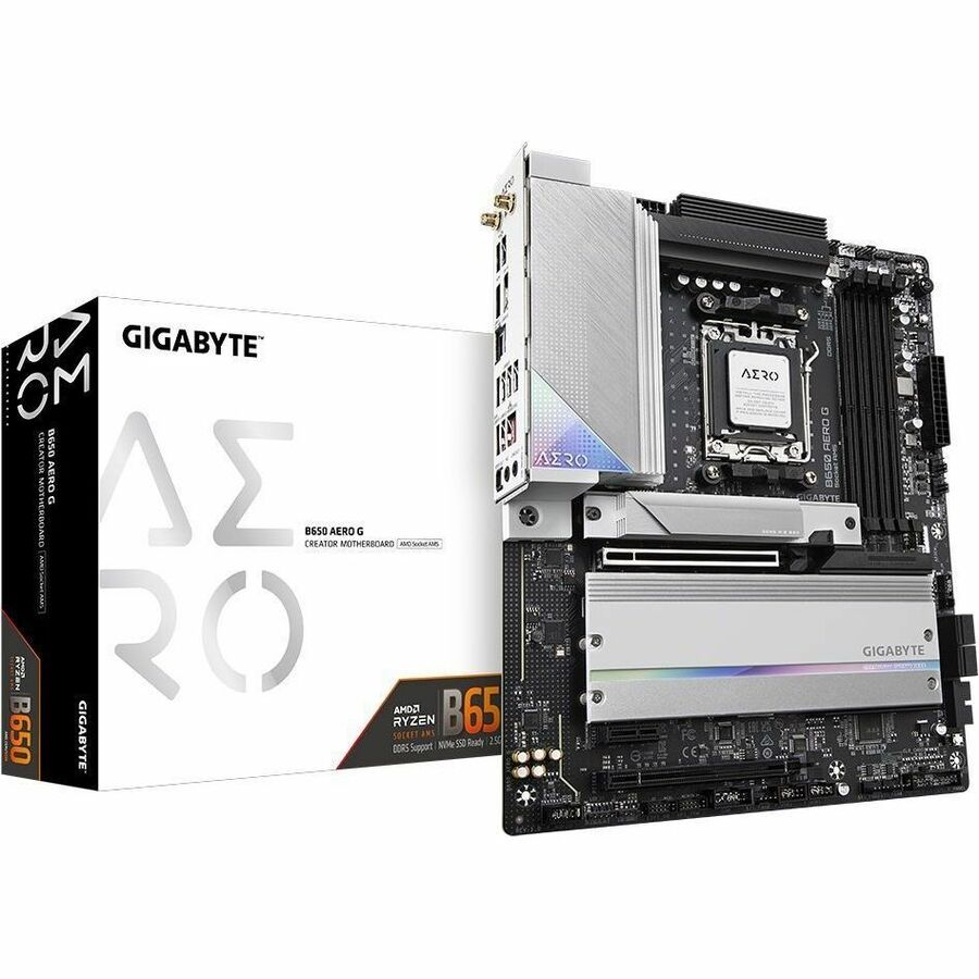Gigabyte B650 AERO G Desktop Motherboard - AMD B650 Chipset - Socket AM5 - ATX