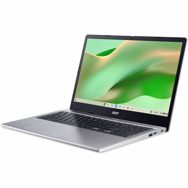 Acer Chromebook 315 CB315-5H-P8HK 15.6" Chromebook - Full HD - 1920 x 1080 - Intel N200 Quad-core (4 Core) 1 GHz - 8 GB Total RAM - 128 GB SSD - 128 GB Flash Memory - Silver